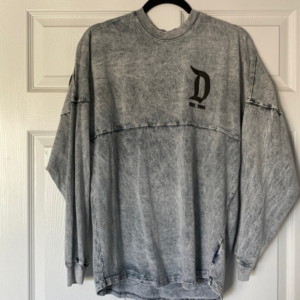 Disneyland park spirit jersey acid wash